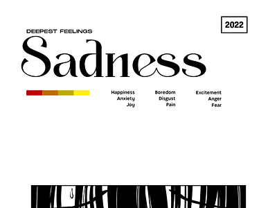 Sadness anime design graphic design illustration poster