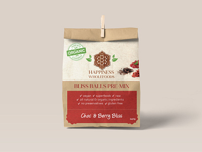 Happiness Wholefoods Packaging design design art food graphic graphic design graphic art graphic artist graphic arts package packaging packaging design packaging mockup packagingdesign