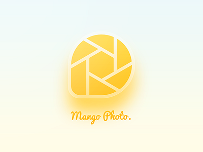 Mango Photo concept logo