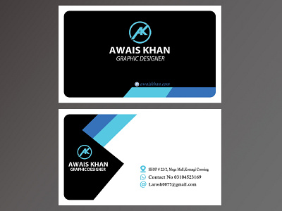 BUSSINESS CARD by Awais Ali on Dribbble