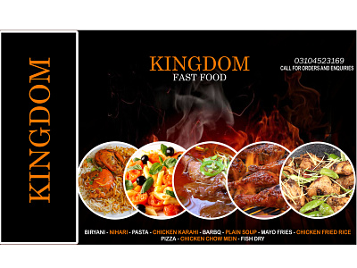 RESTAURANTS BANNER banner branding graphic design pamphlet poster