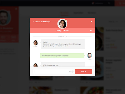 Dailyui 013 Direct Messaging