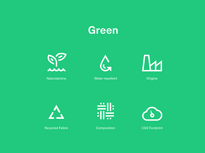 Picture Organic Clothing Green Icons clothing graphic design green icon icon line icon set recycled water repellent
