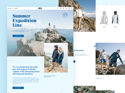 Picture Summer Expedition 2018 branding clean design ecommerce graphic design landing page ui ux web web design website