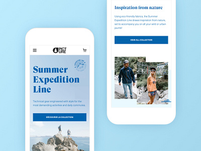 Picture Summer Expedition 2018 - mobile branding design graphic design iphone landing page mobile responsive ui ux web web design website