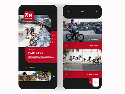 Sports app design