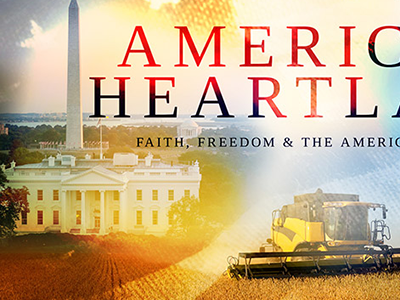 American Heartland america banner christian faith family politics public religion united states