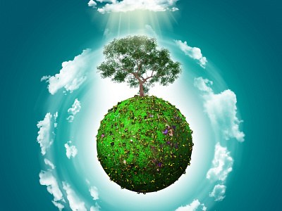 Global warming Earth 3d animation app branding design graphic design illustration logo typography ui ux vector