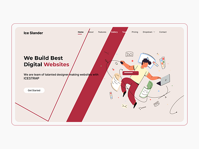 Web Landing Page Design