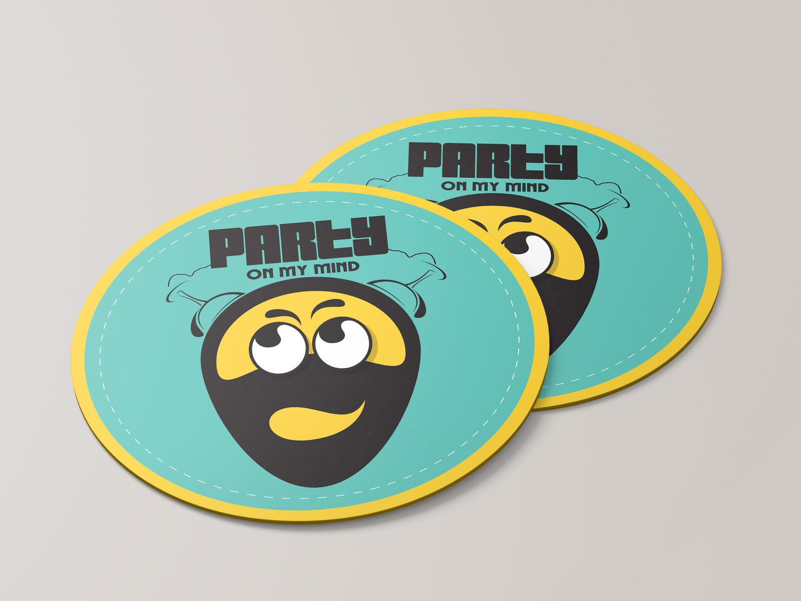 Coaster Design by Varun Ahlawat on Dribbble