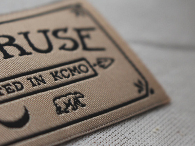 Abstruse Sneak Peek abstruse bear brand design kansas city label lettering missouri moon stitch