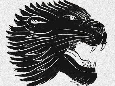Lion Update design hand drawn illustration lion lionhead merch texture