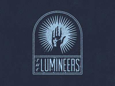 The Lumineers - Inner Connection apparel badge branding design drawing graphic hand hand drawn illustration logo merch texture typography vintage