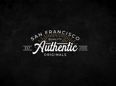 Vintage design graphic design logo vintage