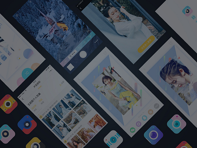 camera app app design illustration ui ux