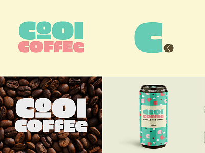 Cool Coffee Branding brand brand identity branding coffee design graphic design graphic designer illustration logo logo design logo designer packaging packaging design ui