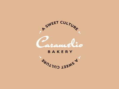 Caramelio bakery logo