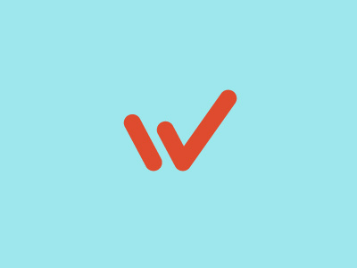 W + Check branding fitness logo w