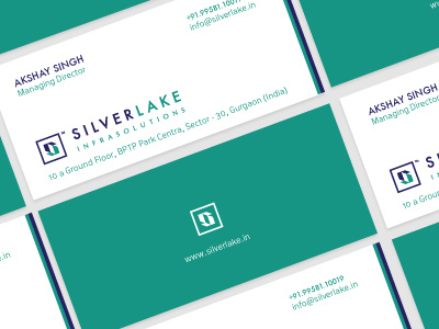 Silverlake Business Cards branding business cards logo maskon real estate stationary