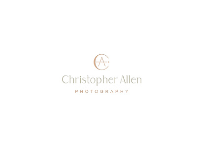Christopher Allen a brand branding c icon logo mark photo photographer photography