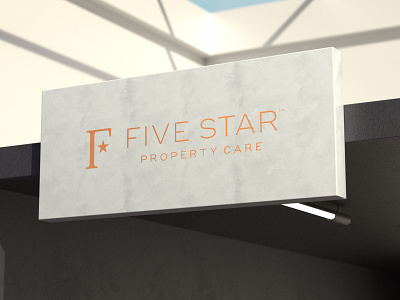 Five Star architecture branding building care design f five icon logo mark property realestate star