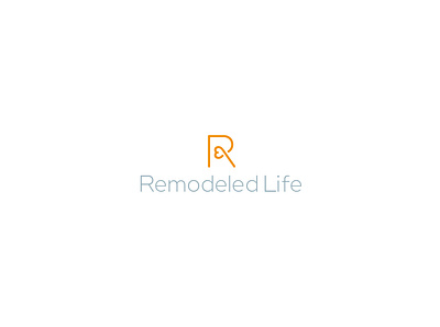 Remodeled Life brand branding design doctor heart icon life logo mark r remodel therapy