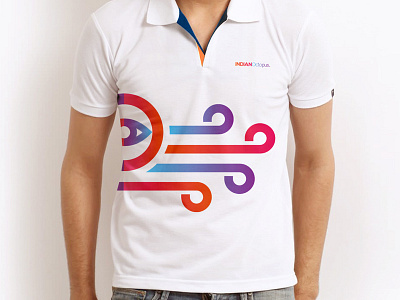 IO Tee application branding t shirt