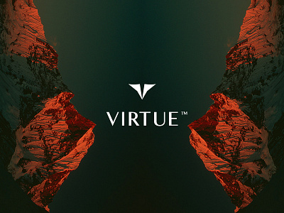 Virtue branding logo. v.