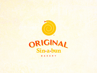 Orignal Sin.a.Bun bakery bun ecom logo online orignal snake