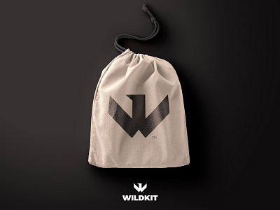WILDKIT™ adventure bird branding eagle kit logo wild