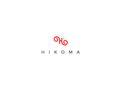 Hikoma branding food japanese logo minimal restaurant