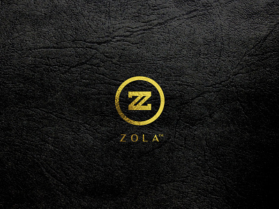 Zola - Gold accessories branding fashion logo