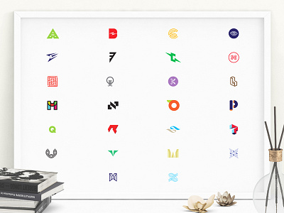 Alphabetic Series - Presentation alphabetic alphabets atoz english icons letters logo marks series