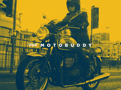 Motobuddy - Branding Presentation bike biker branding buddy gang logo moto motor
