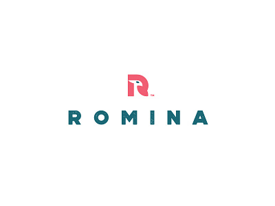 Romina bird branding clothing ethnic fashion logo r women