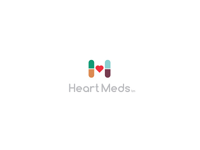 Heart Meds capsule ecom h health heart logo med medication