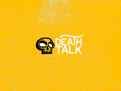 Death Talk chat death fun logo skull talk talkbubble