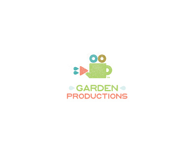 Garden Productions films garden icon logo mark movie productions