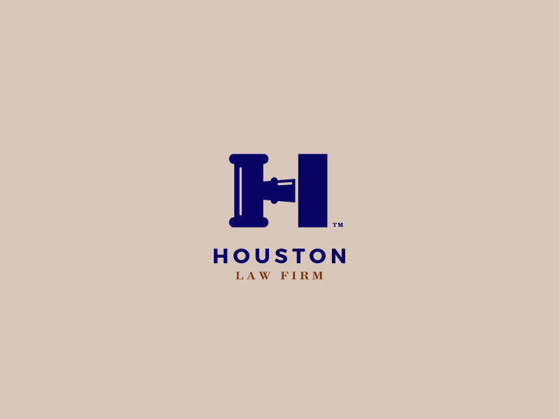 judge's gavel houston law firm logo