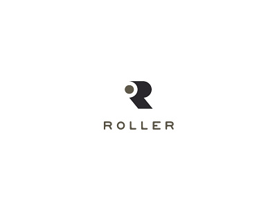 Roller fun logo print r roll