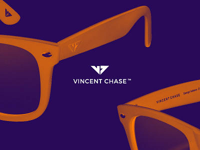 Vincent Chase branding eyes eyewear logo sunglasses