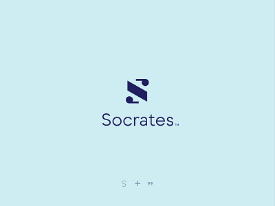 Socrates ( S + Talk ) assist find help logo s socrates solve talk together
