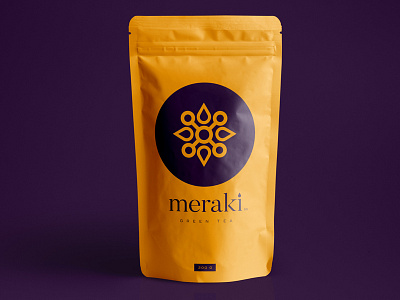 Meraki - New Pack bhutan branding green logo tea