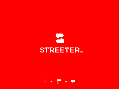 Streeter branding logo mark s sign street talk