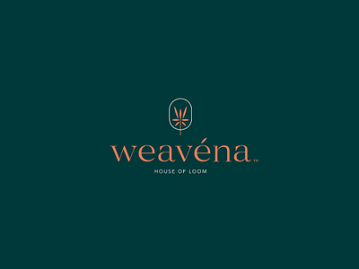 Weavena blanket brand branding design good illustration logo mark sleep stationary typography