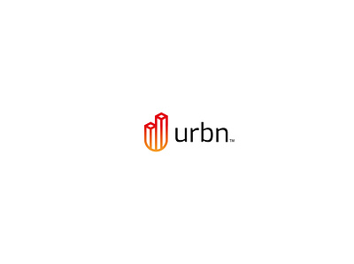 URBN brand branding building design icon illustration logo mark retail urban uruguay