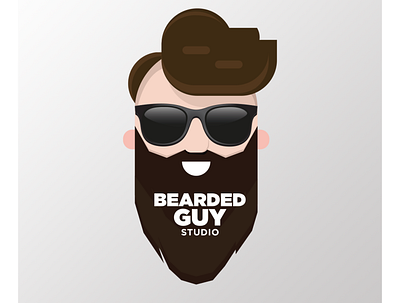 bearded guy social media promo advertising bearded brand branding design guy logo malta promo socialmedia