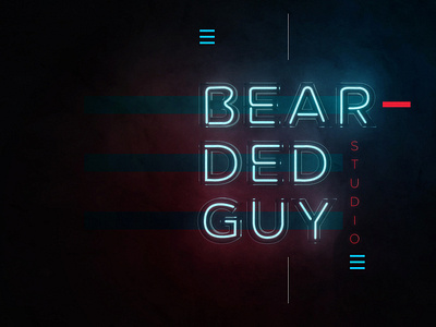 Beardedguy.Studio Neon Promo