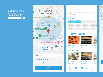 Bokoo UI App Design graphic design ui
