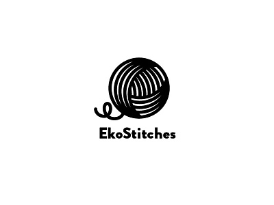 EkoStitches clean icon minimalism stitches yarn